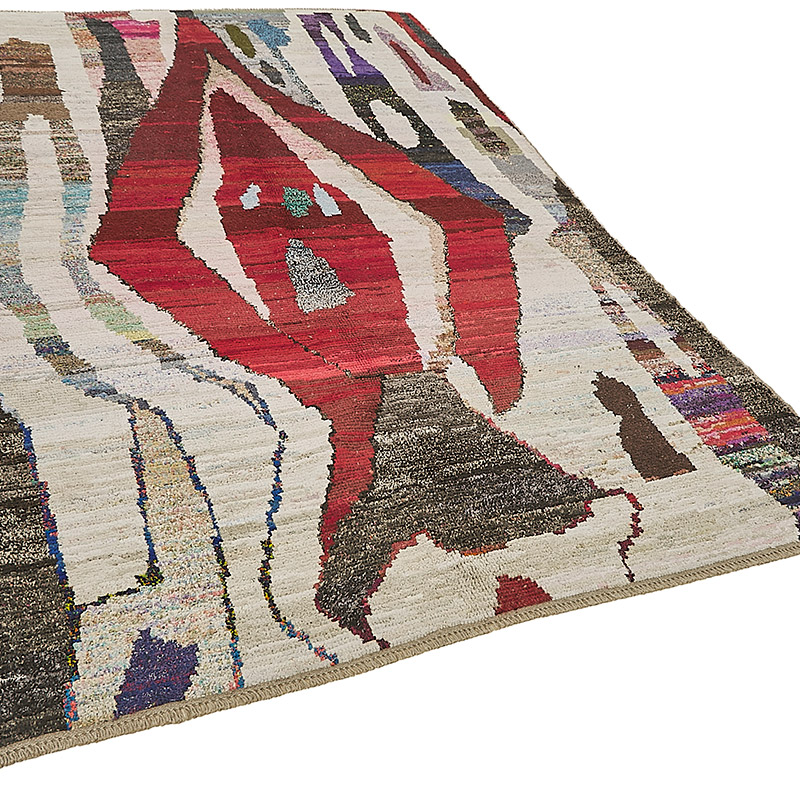 New Contemporary Hand-Knotted Rug - 195 cm x 290 cm - K0094009