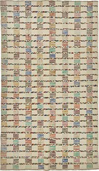 New Contemporary Hand-Knotted Rug - 6' 7" x 11'  (79" x 132")