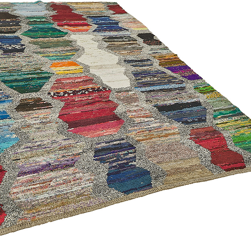 New Contemporary Hand-Knotted Rug - 198 cm x 318 cm - K0094028