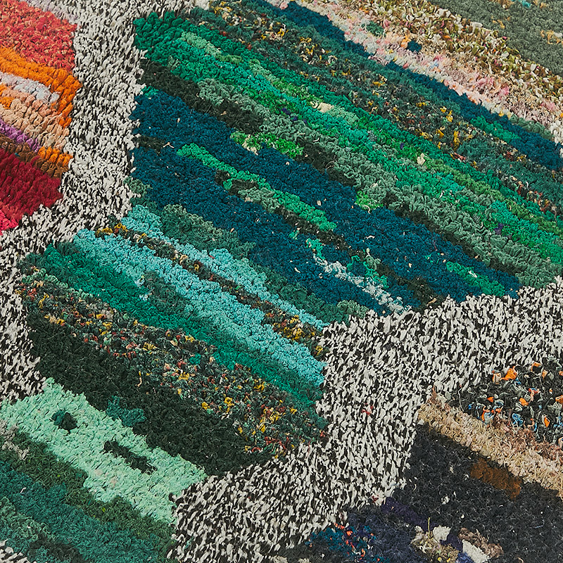 New Contemporary Hand-Knotted Rug - 198 cm x 318 cm - K0094028