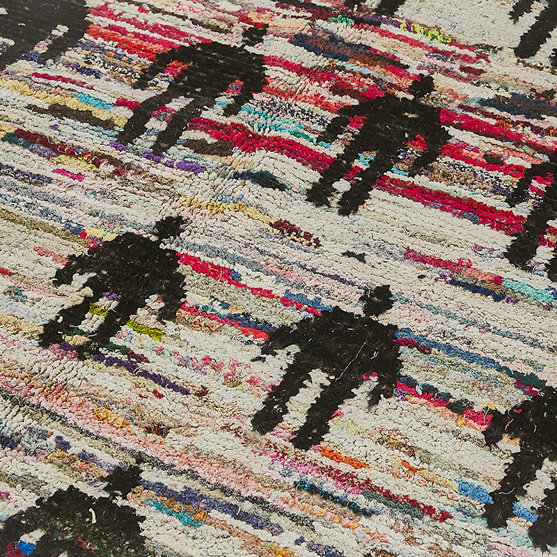 New Contemporary Hand-Knotted Rug - 6' 11" x 10' 1" (83" x 121") - K0094030