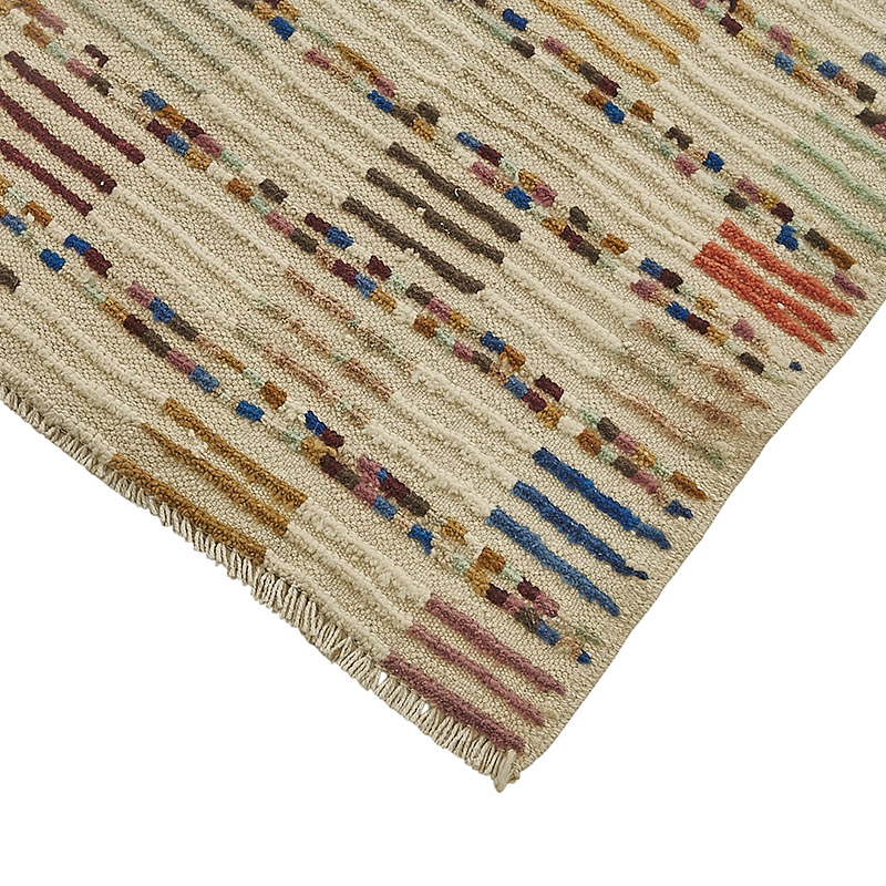 New Contemporary Hand-Knotted Rug - 6' 8" x 10' 5" (80" x 125") - K0094040