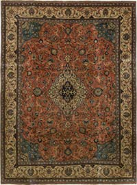El Dokuma Vintage Halı - 281 cm x 376 cm