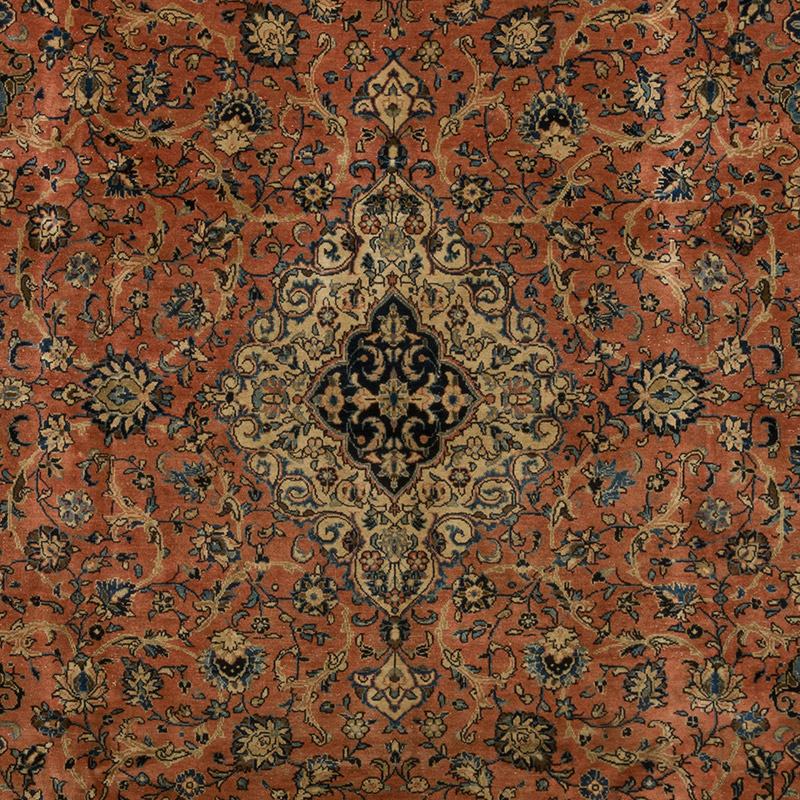 El Dokuma Vintage Halı - 281 cm x 376 cm - K0094050