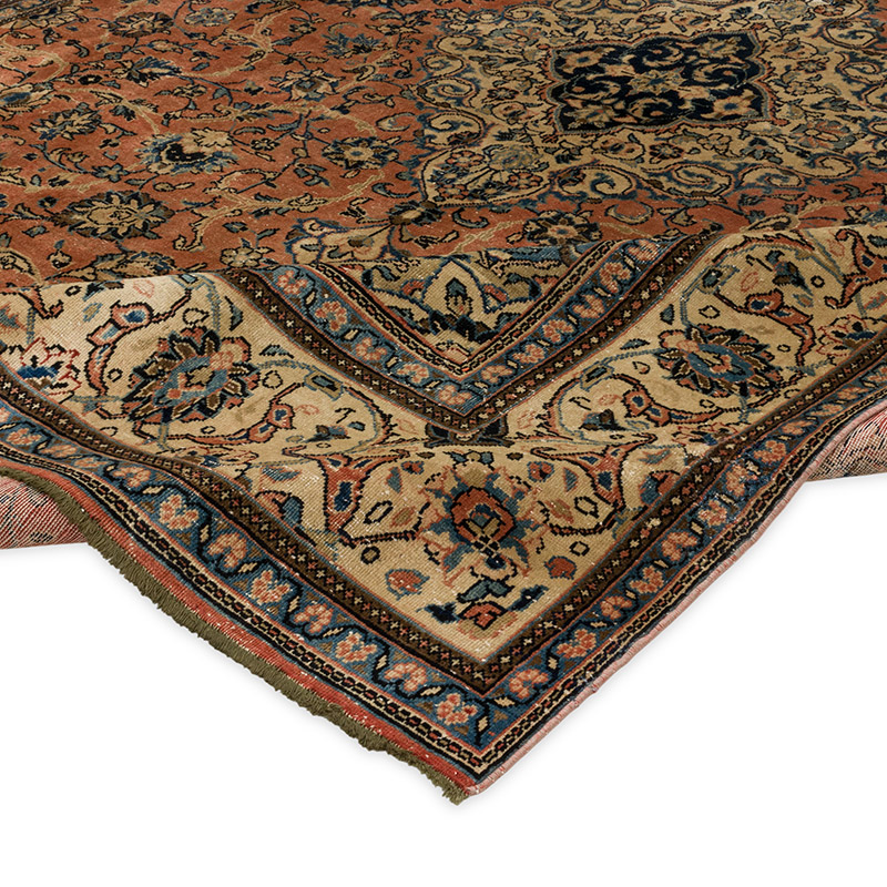 El Dokuma Vintage Halı - 281 cm x 376 cm - K0094050