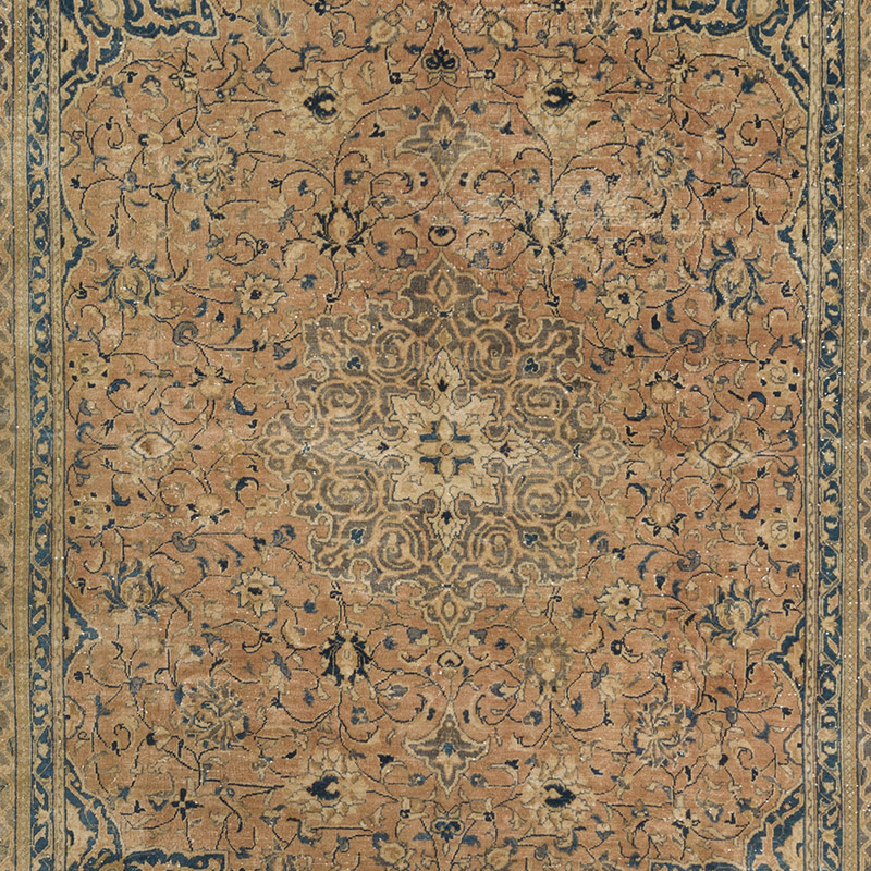 Alfombra Oriental Vintage Anudada a Mano - 260 cm x 351 cm - K0094051