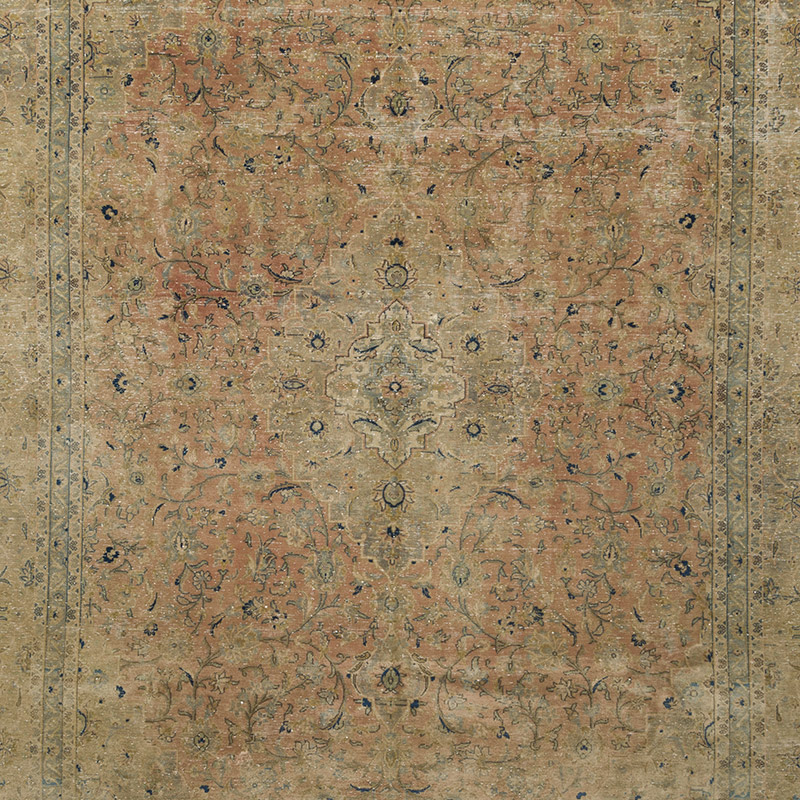 Alfombra Oriental Vintage Anudada a Mano - 281 cm x 391 cm - K0094052