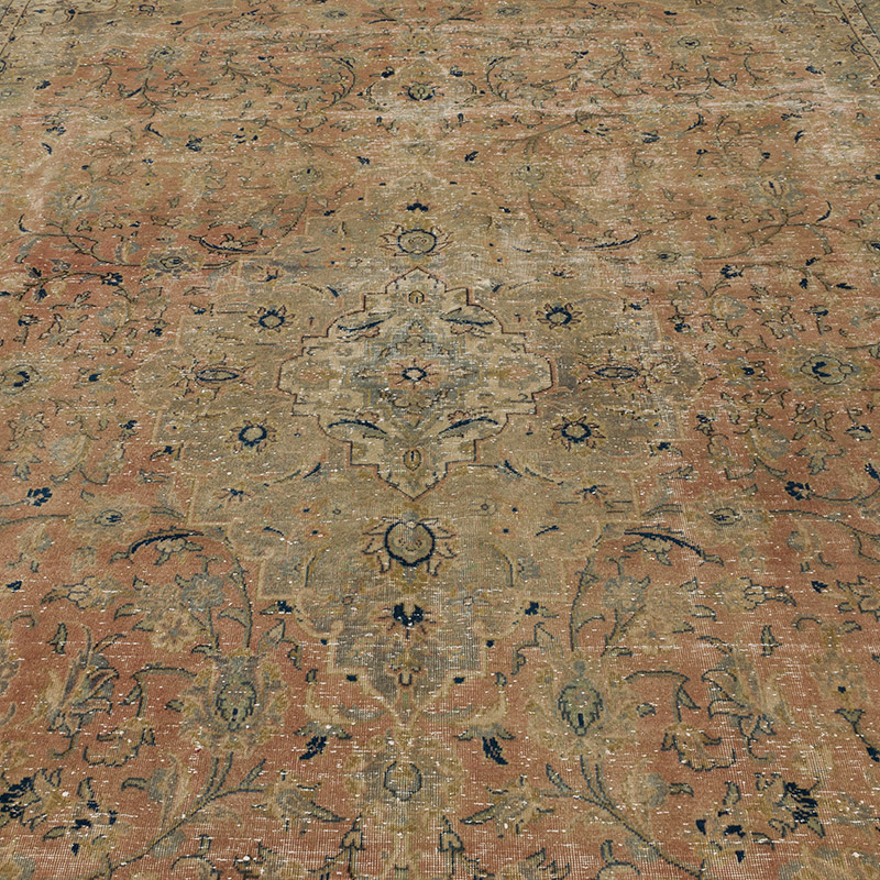 Alfombra Oriental Vintage Anudada a Mano - 281 cm x 391 cm - K0094052