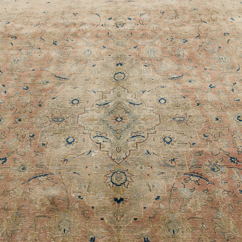 Alfombra Oriental Vintage Anudada a Mano - 281 cm x 391 cm - K0094052
