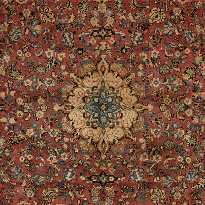 El Dokuma Vintage Halı - 292 cm x 387 cm - K0094053