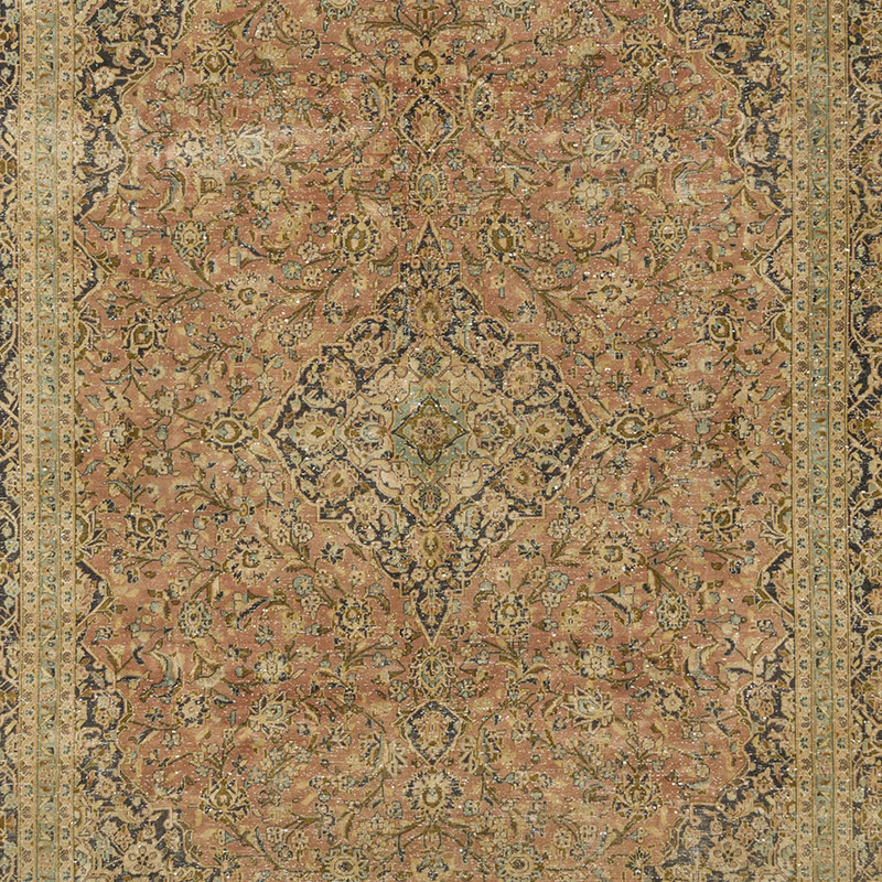 Alfombra Oriental Vintage Anudada a Mano - 273 cm x 379 cm - K0094054