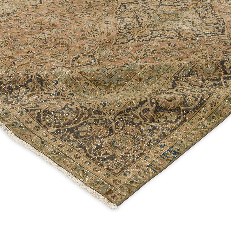 Alfombra Oriental Vintage Anudada a Mano - 273 cm x 379 cm - K0094054