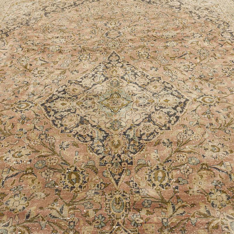 Alfombra Oriental Vintage Anudada a Mano - 273 cm x 379 cm - K0094054