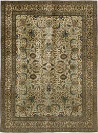 Alfombra Oriental Vintage Anudada a Mano - 296 cm x 392 cm
