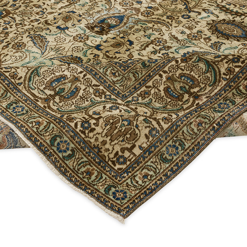 Alfombra Oriental Vintage Anudada a Mano - 296 cm x 392 cm - K0094055