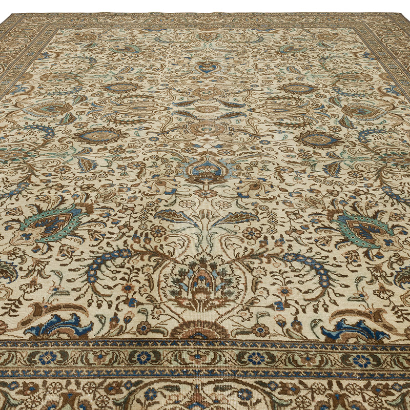 Alfombra Oriental Vintage Anudada a Mano - 296 cm x 392 cm - K0094055