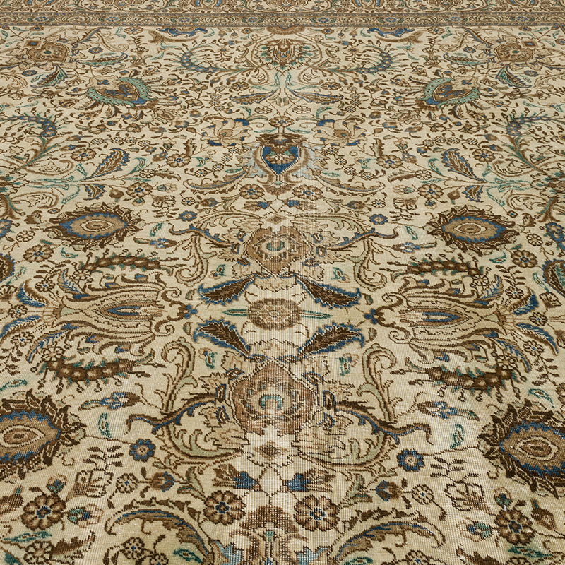 Alfombra Oriental Vintage Anudada a Mano - 296 cm x 392 cm - K0094055