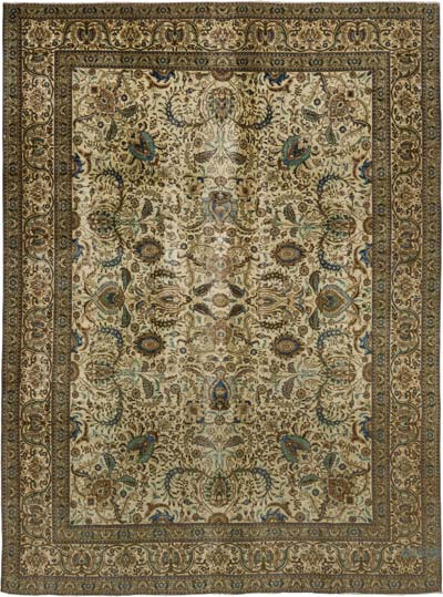 El Dokuma Vintage Halı - 296 cm x 392 cm