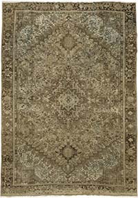 Alfombra Oriental Vintage Anudada a Mano - 280 cm x 397 cm