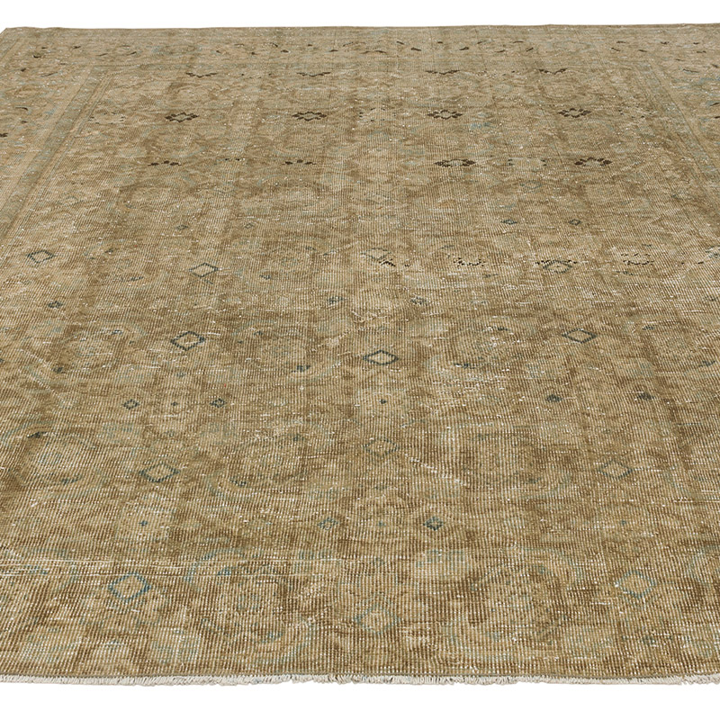 El Dokuma Vintage Halı - 220 cm x 253 cm - K0094057