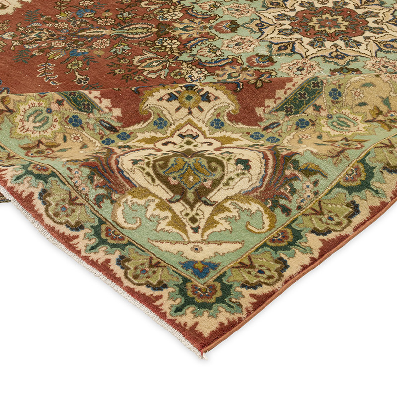 Alfombra Oriental Vintage Anudada a Mano - 245 cm x 341 cm - K0094058