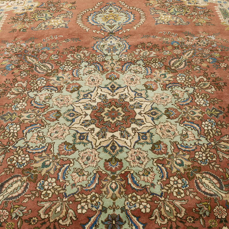 Alfombra Oriental Vintage Anudada a Mano - 245 cm x 341 cm - K0094058