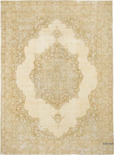 El Dokuma Vintage Halı - 398 cm x 529 cm