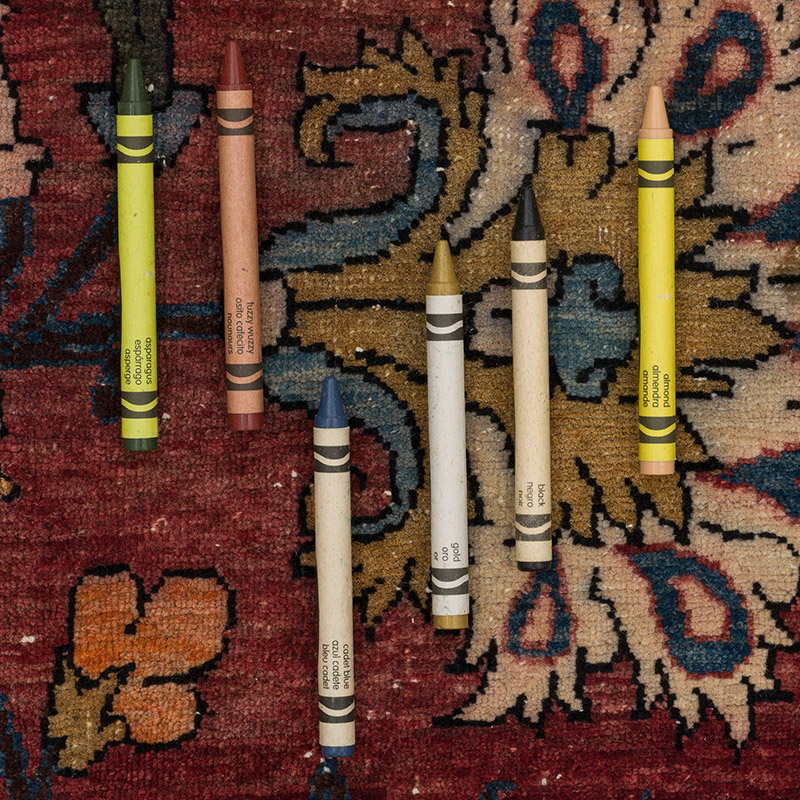 Vintage Hand-Knotted Oriental Rug - 6' 10" x 10' 10" (82" x 130") - K0094060
