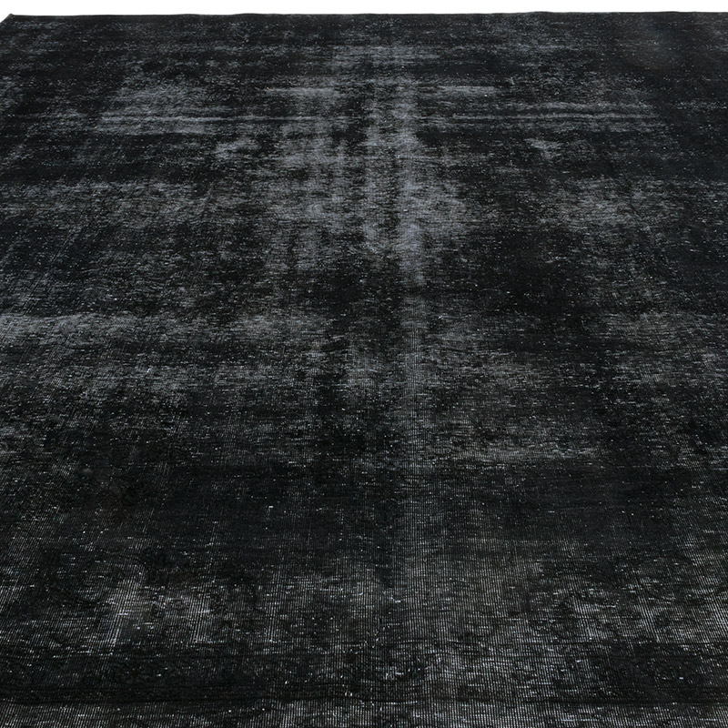 Over-dyed Vintage Hand-Knotted Oriental Rug - 9' 8" x 12' 2" (116" x 146") - K0094061