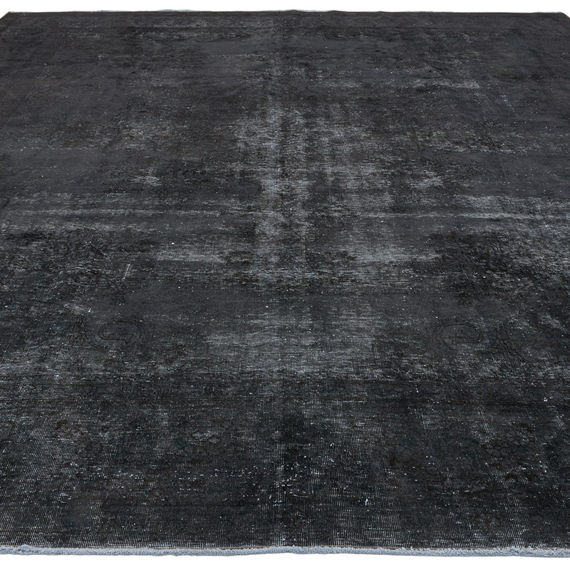 Over-dyed Vintage Hand-Knotted Oriental Rug - 9' 8" x 12' 2" (116" x 146") - K0094061