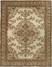 El Dokuma Vintage Halı - 295 cm x 377 cm
