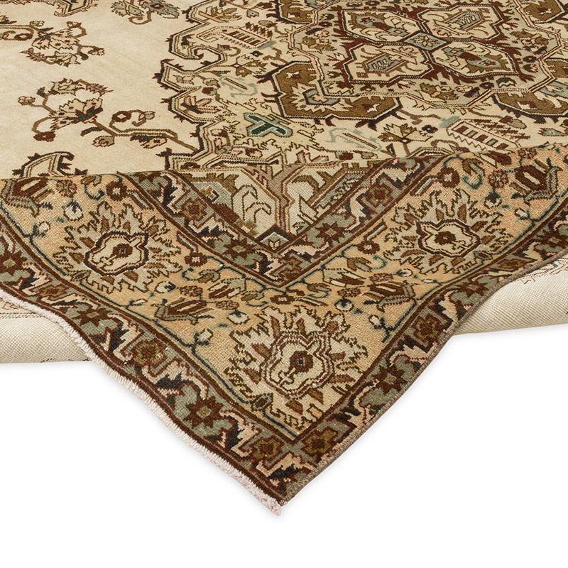 El Dokuma Vintage Halı - 295 cm x 377 cm - K0094062