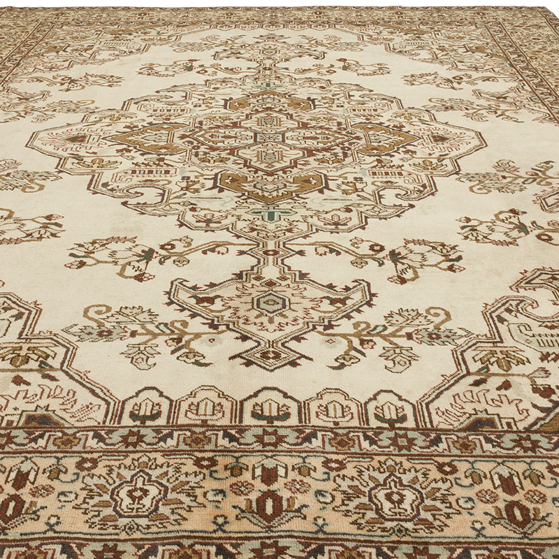 El Dokuma Vintage Halı - 295 cm x 377 cm - K0094062