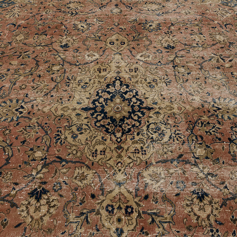 Alfombra Oriental Vintage Anudada a Mano - 305 cm x 413 cm - K0094063