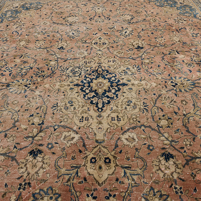 Alfombra Oriental Vintage Anudada a Mano - 305 cm x 413 cm - K0094063
