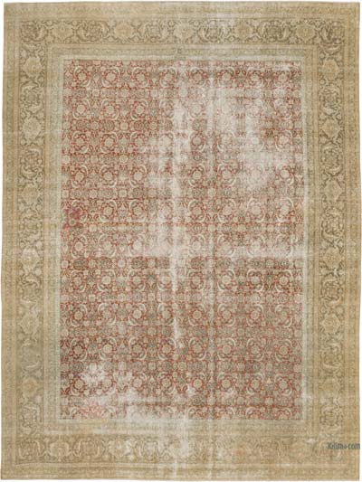 El Dokuma Vintage Halı - 331 cm x 436 cm