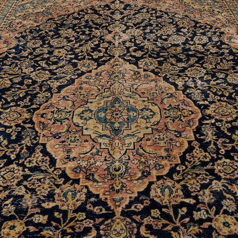 El Dokuma Vintage Halı - 271 cm x 378 cm - K0094067