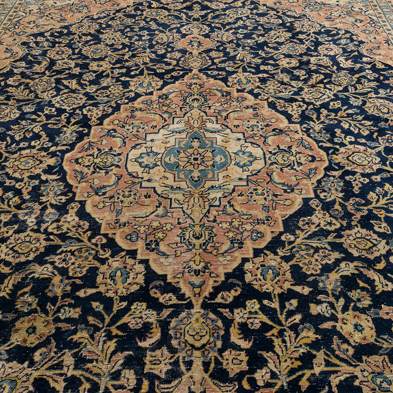 El Dokuma Vintage Halı - 271 cm x 378 cm - K0094067