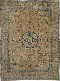 Alfombra Oriental Vintage Anudada a Mano - 284 cm x 390 cm