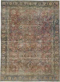 Alfombra Oriental Vintage Anudada a Mano - 272 cm x 370 cm