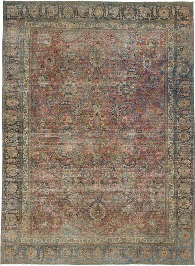 El Dokuma Vintage Halı - 272 cm x 370 cm