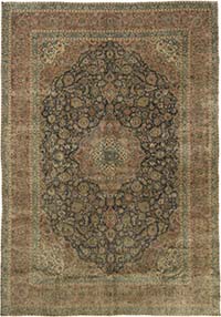 Alfombra Oriental Vintage Anudada a Mano - 295 cm x 426 cm