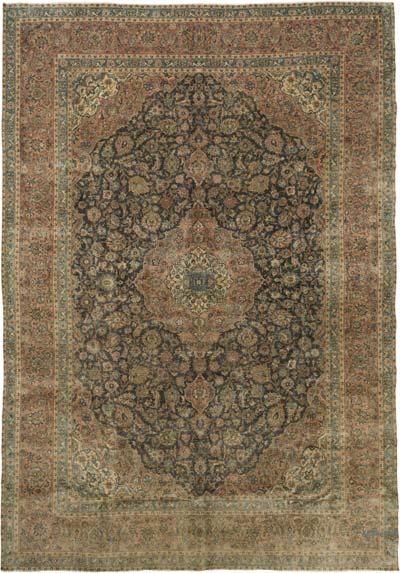 Alfombra Oriental Vintage Anudada a Mano - 295 cm x 426 cm