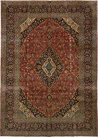 El Dokuma Vintage Halı - 302 cm x 411 cm