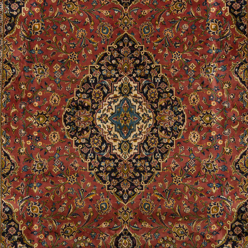 El Dokuma Vintage Halı - 302 cm x 411 cm - K0094071