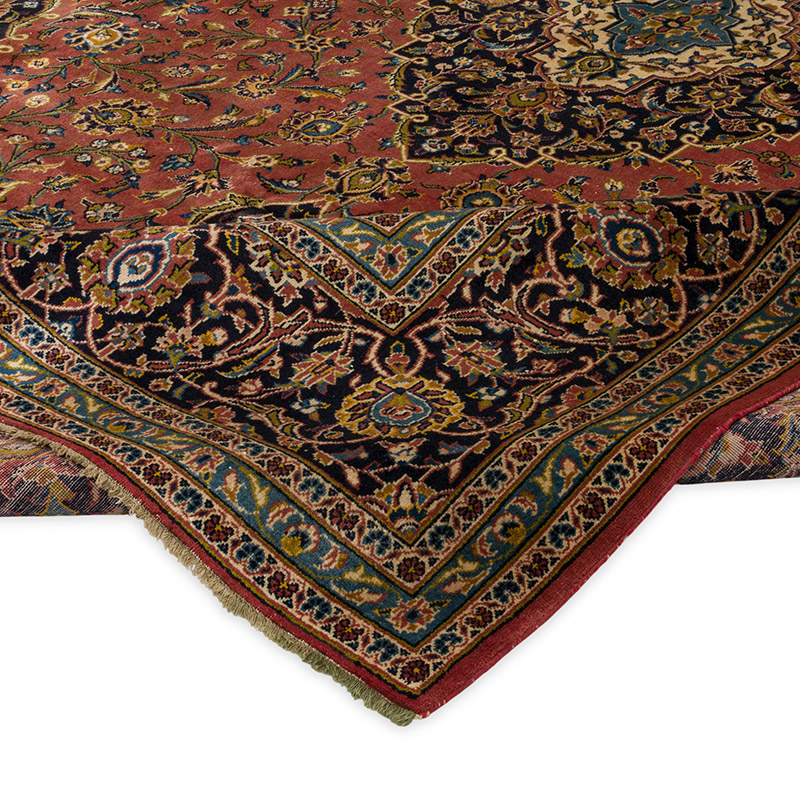 El Dokuma Vintage Halı - 302 cm x 411 cm - K0094071