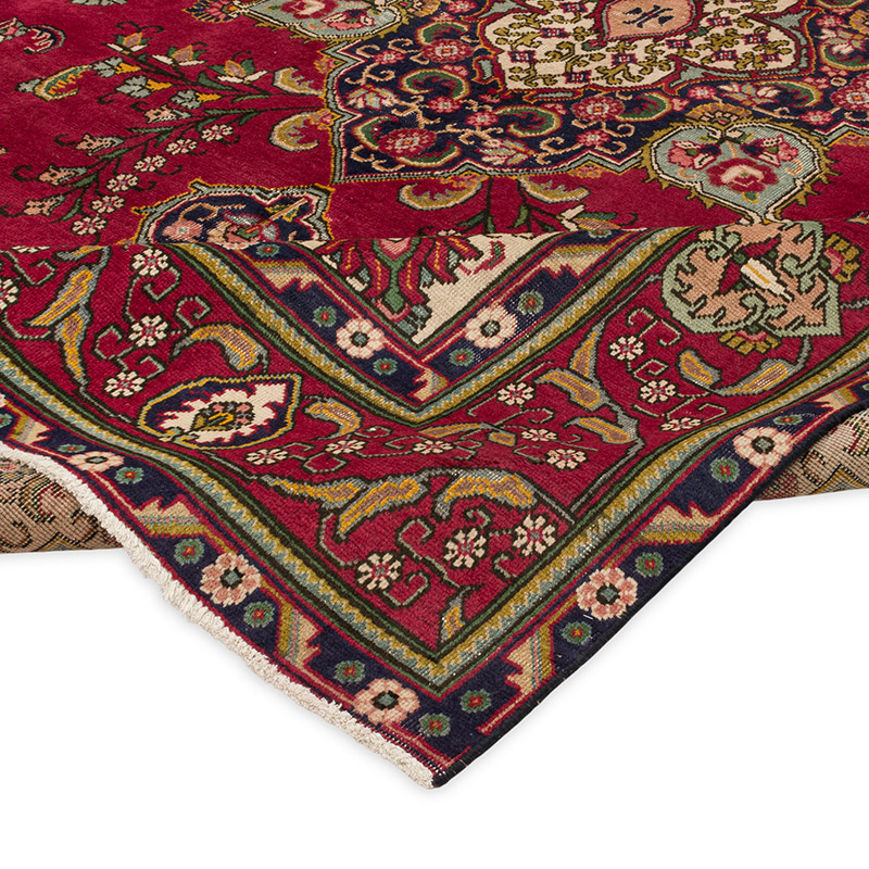 El Dokuma Vintage Halı - 308 cm x 390 cm - K0094072