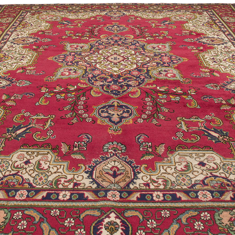 El Dokuma Vintage Halı - 308 cm x 390 cm - K0094072