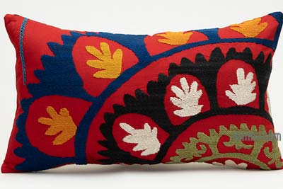 Funda de Cojín Suzani Uzbeka