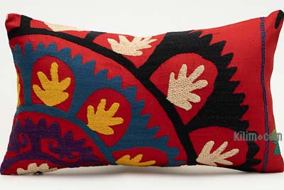 Funda de Cojín Suzani Uzbeka